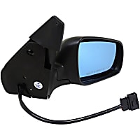 955-444 Passenger Side Mirror, Manual Folding, Non-Heated, Black, Without Auto-Dimming, Without Blind Spot Feature, Without Signal Light, Without Memory