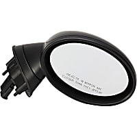 955-975 Passenger Side Mirror, Power Folding, Heated, Black, Without Auto-Dimming, Without Blind Spot Feature, Without Signal Light, Without Memory