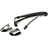 97761 Front, Driver or Passenger Side Exterior Door Handle, Chrome