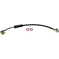 H380299 Front, Driver Side First Stop Series Brake Line, Metal and Rubber