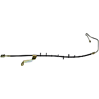 H620341 Front, Driver Side First Stop Series Brake Line, Metal and Rubber
