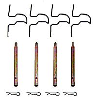 HW13192 First Stop Series Brake Hardware Kit - Direct Fit, Kit