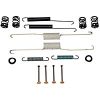 HW7402 First Stop Series Brake Hardware Kit - Direct Fit, Kit