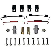 HW7431 First Stop Series Brake Hardware Kit - Direct Fit, Kit