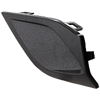 Front, Driver Side Fog Light Cover, Textured Dark Gray