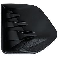 Front, Passenger Side Fog Light Cover, Textured Black