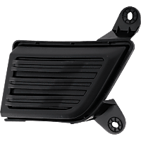 Front, Passenger Side Fog Light Cover, Textured Black