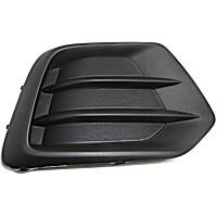 Front, Passenger Side Fog Light Cover, Textured Black, 4 Cyl., 1.4L Engine