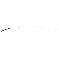 Fuel Line, Rubber and Metal, 0.3 in.