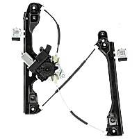 Front, Driver Side Window Regulator, Power