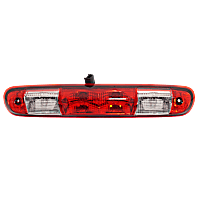Third Brake Light, Clear & Red Lens