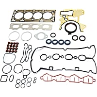 Engine Gasket Set, Overhaul, 4 Cyl., 1.6L, Engine Designation LXV, Engine VIN E, DOHC, 16 Valves