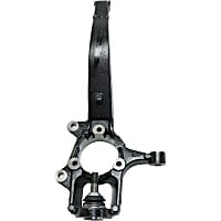 Front, Driver Side Steering Knuckle, Without Backing Plate, Without Bearing