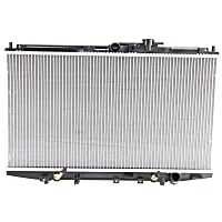 P2203 Radiator, 2.3L Engine, Aluminum Core, Plastic Tank