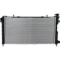 Radiator, 2.4L Engine, Aluminum Core, Plastic Tank