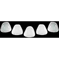 264142CL Cab Light - Clear, Plastic, Direct Fit, Set of 5