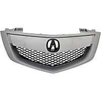 Grille Assembly, Painted Silver Shell and Insert