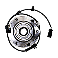 Wheel Hub, With Bearing, 6 x 5 in. Bolt Pattern