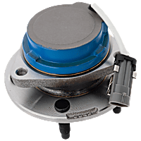 Front, Driver or Passenger Side Wheel Hub, With Bearing, 5 x 3.94 in. Bolt Pattern
