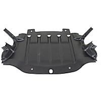 Center Engine Splash Shield, Rear Wheel Drive