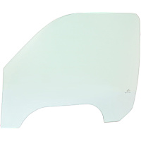 Front, Driver Side Door Glass, Green Tint, Without Clips, Replaces NAGS No. DD09480 GTNN