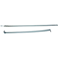 Fuel Tank Straps - 35.25 and 26.0 Inches Strap Length, 2-Pc Set