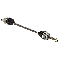Front, Passenger Side Axle Assembly, Manual Transmission
