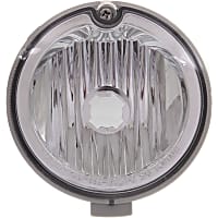 Front, Driver or Passenger Side Fog Light, Without Bulb(s), Halogen