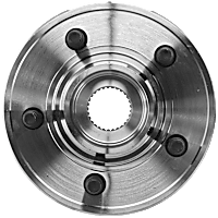 Rear, Driver or Passenger Side Wheel Hub, With Bearing, 5 x 4.5 in. Bolt Pattern