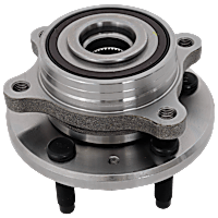 Driver or Passenger Side Wheel Hub, With Bearing
