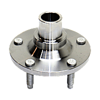 Rear, Driver or Passenger Side Wheel Hub, Without Bearing, 5 x 4.5 in. Bolt Pattern, Four Wheel Drive