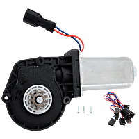 Front, Driver Side Window Motor