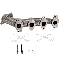 Passenger Side Exhaust Manifold, 8 Cyl., 5.4L Engine, With Heat Shield and Gasket