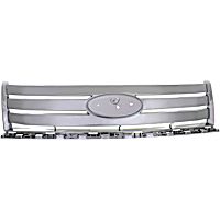 Grille, Chrome, 6 Cyl., 3.5L Engine