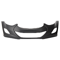 Front Bumper Cover, Primed, Sedan, USA Built Vehicles