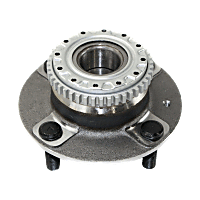 Rear, Driver or Passenger Side Wheel Hub, With Bearing, 4 x 4.5 in. Bolt Pattern
