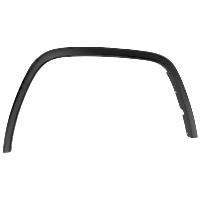 Front, Passenger Side Fender Flares, Textured Black