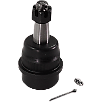 Front, Driver or Passenger Side, Upper, Ball Joint, Adjustable, Includes nut