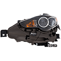 Driver Side Headlight, with Bulb, LED, Clear Lens