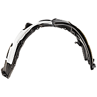 Front, Passenger Side Fender Liner, with Extension Sheet, Base Model