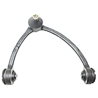 Front, Passenger Side, Upper Control Arm, With Ball Joint Assembly, Base Model, Rear Wheel Drive