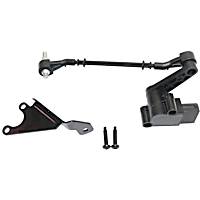 Front, Driver Side Suspension Ride Height Sensor; 3-pin plug compatible with 6-pin plug, with Bracket
