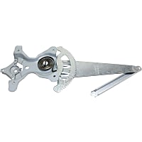 Rear, Driver Side Power Window Regulator, Without Motor