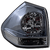 Driver Side, Outer Tail Light, With bulb(s), Halogen, Clear Lens