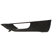 Front, Driver Side Bumper End, Primed Plastic