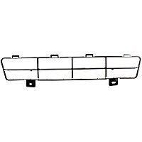 Front Bumper Grille, Black