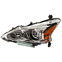 Driver Side Headlight, With bulb(s), Halogen, Sedan