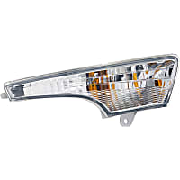 Front, Passenger Side Turn Signal Light, With bulb(s), Sedan