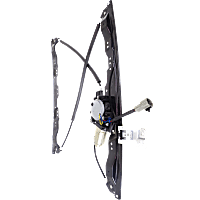 Front, Driver Side Window Regulator, Power