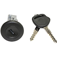 Ignition Lock Cylinder - Without Accessory Position, Steering Column Mounting Location, With 2 Keys